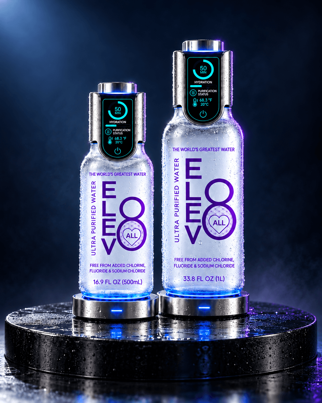 ELEV8 GLASS BOTTLES
